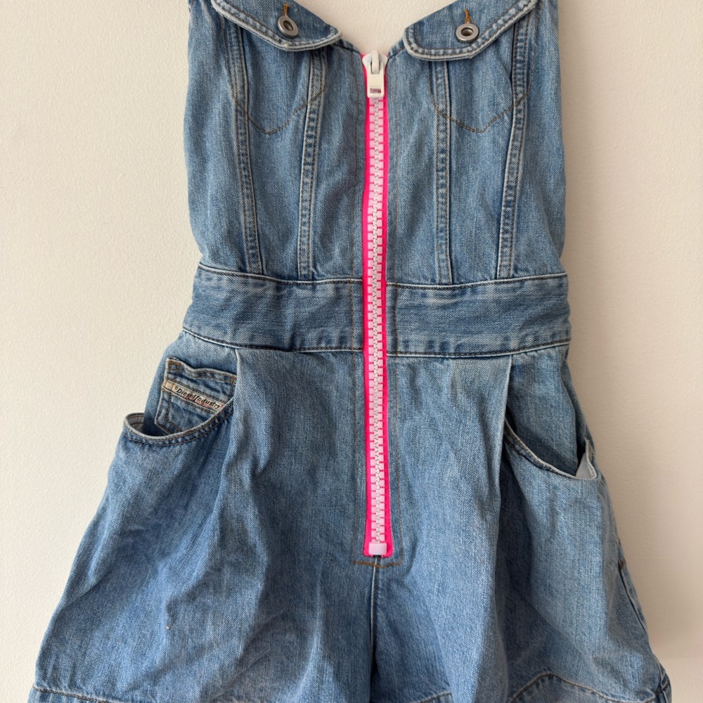 Diesel denim romper size S